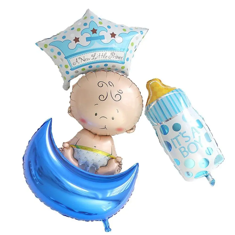 baby shower balloons its a boy foil balloon set wholesale price