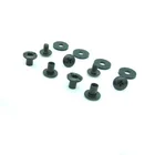 Holster Screws And 1/4" 3/8" 1/2" Black Chicago Screws For IWB Kydex Leather Holster