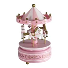 Music Box Box Music Taizhiyi Pink Music Box Carousel