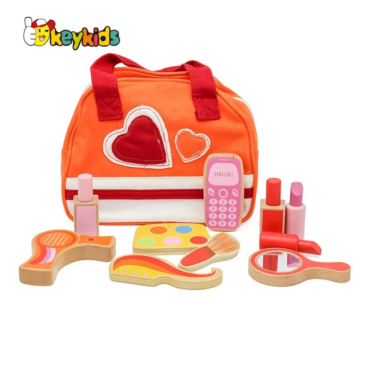 wooden toy makeup set