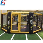 China Customized Steel Training Freestanding Floor Used Mma Octagon Cage