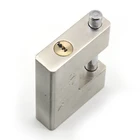 Key Designer Padlock Steel Shackle Anti-rust Customized Logo Safe Hardened Rectangular Padlock With Master Key