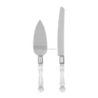 Cake Knife Set New Design Ps Handle Stainless Steel Wedding Cake Knife Set Cake Server