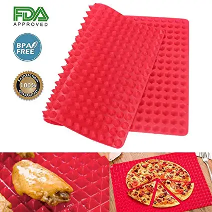 Details about   Silicone Baking Mat Pyramid Best Healthy Chef Cooking Sheet 1 Pack Fast Ship 