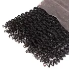 Pre-Plucked Natural Hairline 360 Circular Closure With Low Price