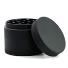 Grinder Matte Black Aluminum Anodizd Herb Grinder