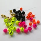 Fly Tying Beads Supply Whole Sale Fly Tying Tungsten Slotted Beads Fly Fishing Tackle