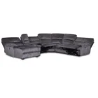 Fabric Sofa Set Fabric Recliner Sectional Luxury Multifunction Fabric Recliner Sectional Sofa Set