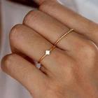 Diamond Ring Glass Fashion Diamond Ring Jewelry Handwork Jewelry 18k Gold Metal Glass Ring
