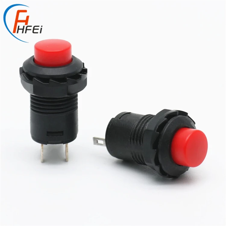 20 X 12mm Red Mini Round Toggle Switch Momentary Push Button Switch 