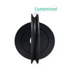 Wheel Pulley Wheel Price CNC Machine Customized High-temperature U H Groove Plastic UHMW PE Pulley Wheel