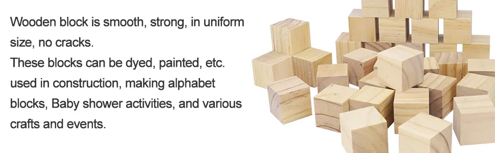 high quality 38mm beech wood building blocks wooden blocks diy