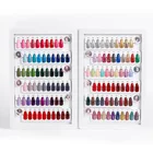 Nail Removable Newest Wholesale Acrylic Nail Color Card Display Book Removable 120 Tips Nail Color Display Book