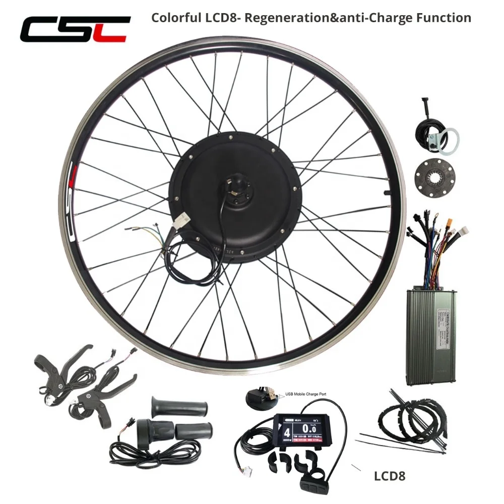 Csc Front Or Rear Wheel E-bike Kit 48v 