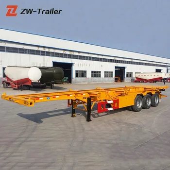 Axis Ft Ft Container Chassis Skeleton Semi Trailer With Container