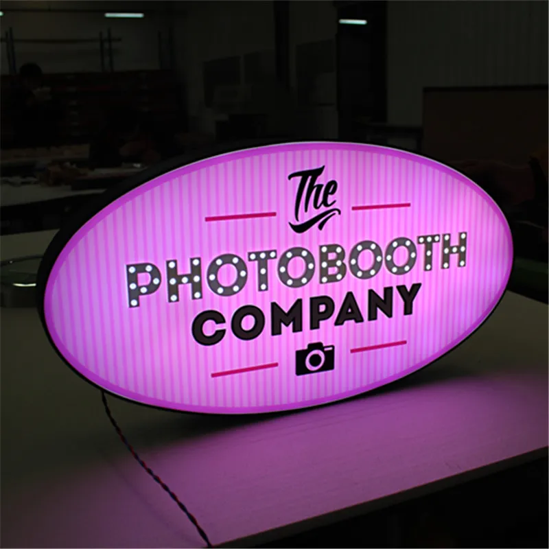 customized led light box