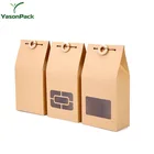Craft Kraft Bags Retail Recycled Oem Takeout Food Small Brown Craft Sweet Candy Kraft Paper Bags Packaging