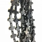Beads Turquoise Beads Stone Cross Shaped Loose Beads Turquoise 10 Strands Black Wholesale 12x16mm CN ZHE HRSS-1