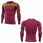 Men's Compression Run Jogging Clothes Sports Long T Shirt Gym Fitness Tights Clothing