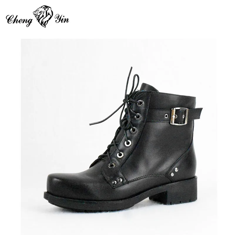 ladies motorcycle ankle boots