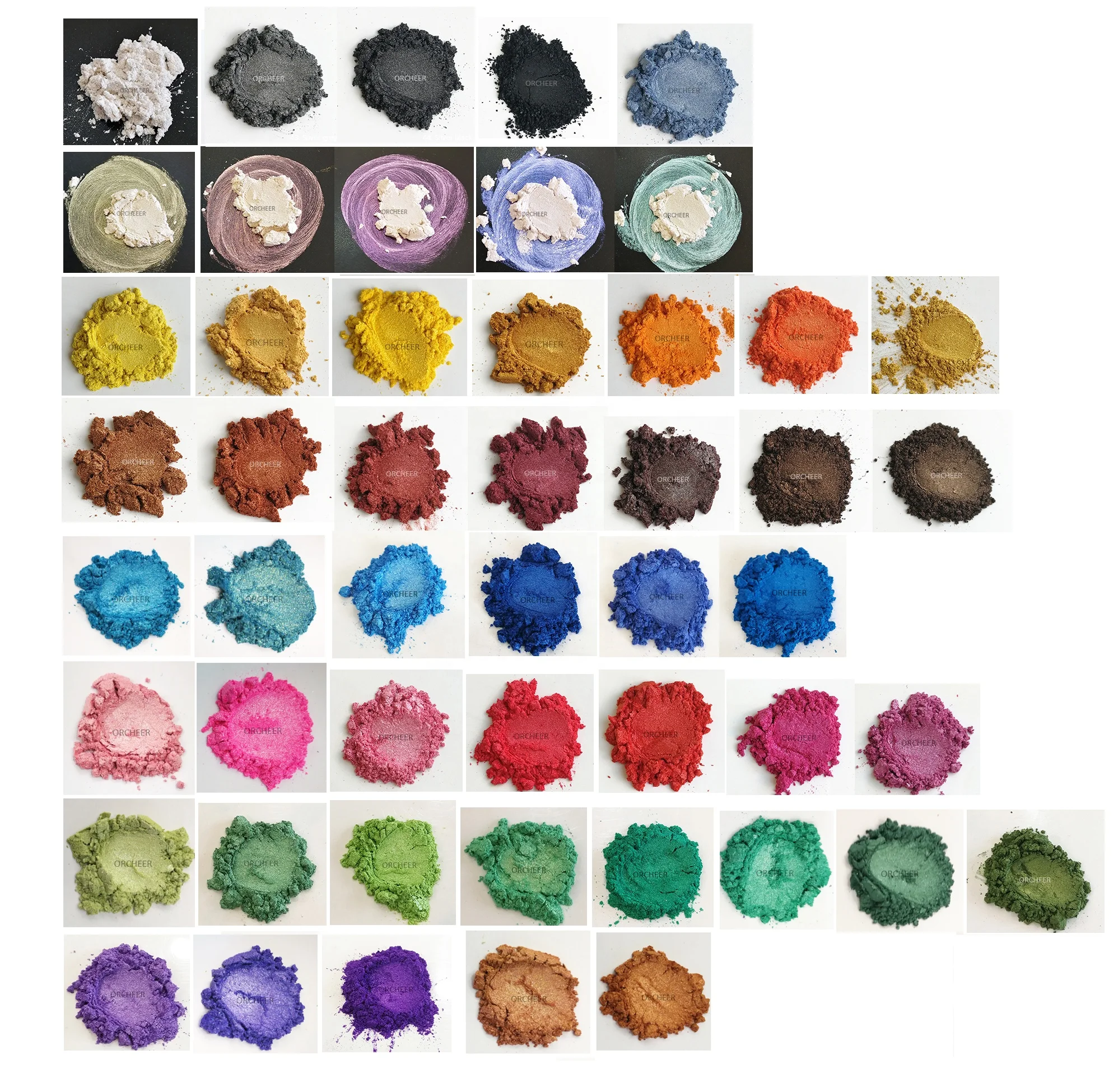 Mica Pigments For Epoxy Resin Flooring Exposy Resin Crafts Exposy Resin Desktop View Multicolor Pigments Orcheer Product Details From Shanghai Orcheer Material Technology Co Ltd On Alibaba Com