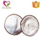 Washable Nursing Pads 2021 Bamboo Cotton Washable And Reusable Round Breastfeeding Pads