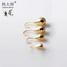 Different Beads Fishing Beads Different Colors Ice Fishing Tungsten Jig Beads With Hole