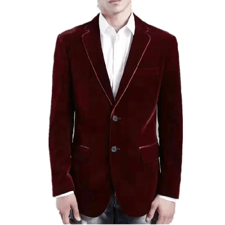 designer blue coat