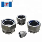 Stainless Steel Fittings Waterproof Stainless Steel Flexible Metal Conduit Fittings