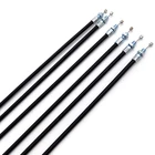 Clutch Control Cable Throttle Cable PE Coated Braided Stainless Steel Wire RopeThrottle Clutch Motorcycle Control Cable