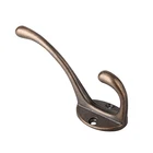 Color Hook Zinc Hook Customized Color Modern Zinc Alloy Furniture Hanger Hook For Clothes Coat