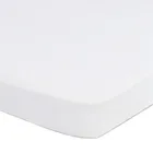 100% Jersey Cotton Mini Crib Sheets 2Pcs White Bassinet Sheet