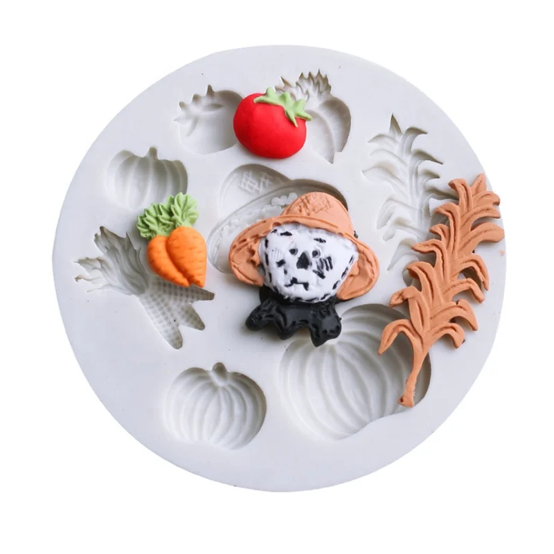 New  Halloween silicone cake mold DIY cake decoration mold Tool for Home Party fondant cake tools