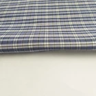Dyed Dope Polyester Trade Assurance Cotton Check Design Yarn Dyed Dope Polyester Fabric For Shirt