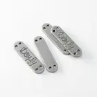 Label HPZ051 30mm Hot Sell Custom Design Metal Label For Bag