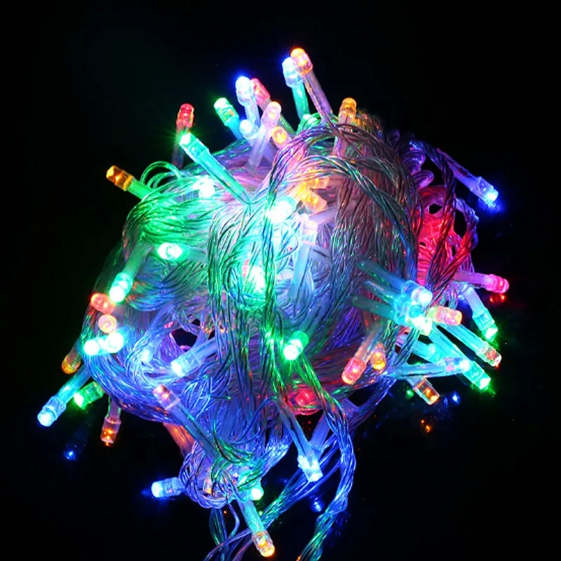 Details about   US LED String Lights Waterproof 10M Waterproof 110V 100 LED Connectable Xmas 