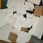 Jewelry Earrings Luxury Custom Jewelry Card Ear Nail Necklace Earrings Card Hang Tags Packaging Card
