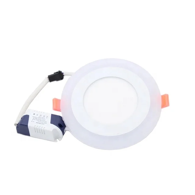 6w round led panel light