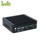 格安ベアボーンシステムミニpc x86 j1900クアッドコアファンレスミニコンピューター、デュアルnic