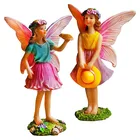 Fairy Miniature Garden Kit Resin Garden Girl Fairy Outdoor Decor