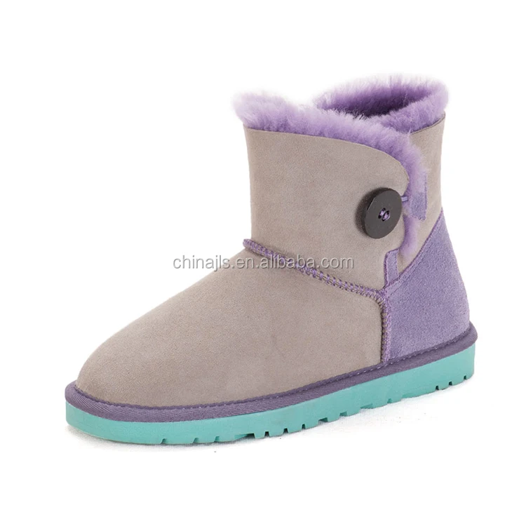Wholesale China Sheepskin Wool Girl's Snow Boots new style for 2020