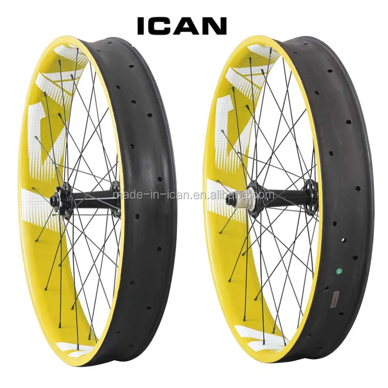 yellow bike wheels