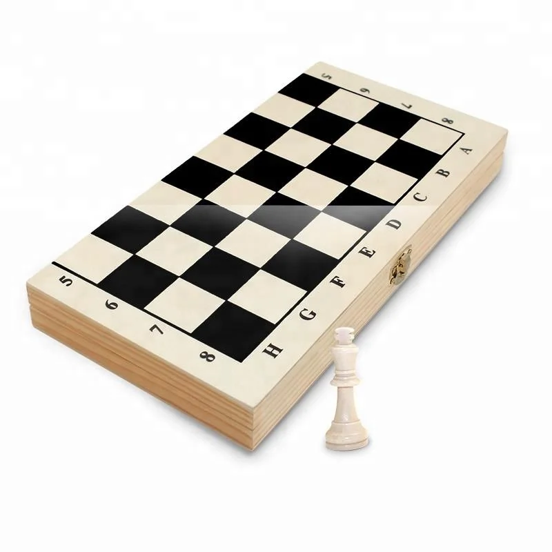 Includes Woodenpc for sale online Fun 1 Toys High Quality 15in Classic Folding Wooden Chess Set 
