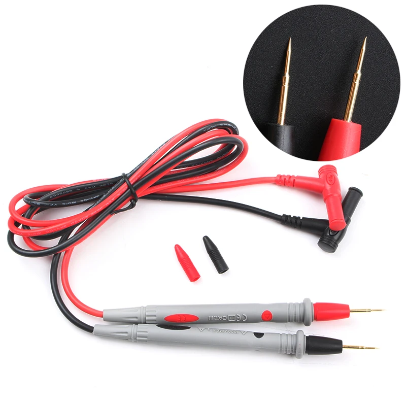 20A Ultra Fine Universal Probe Test Leads Cable Multimeter Meter 1000V 