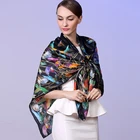 Moq Scarf 100% Factory No MOQ Custom Scarf 100% Silk Digital Print Scarf