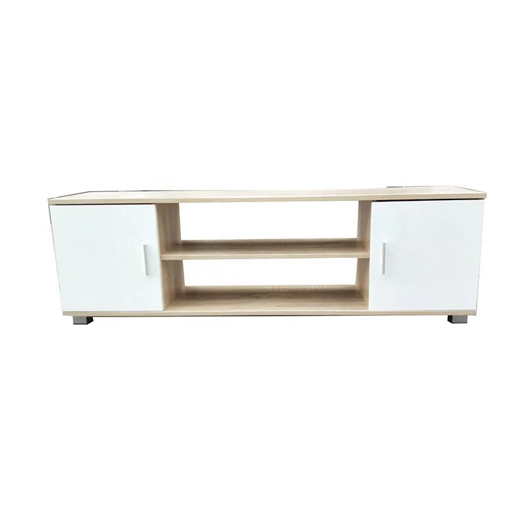 Simple Design Tv Rack With Two Door Clapboard - Buy Wooden Stand,Morden Style,Large Storage Space Easy Product on Alibaba.com