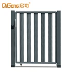Gate Collapsible Auto Portable Aluminum Alloy Swing Gate Collapsible Smart Gate QG-C1701