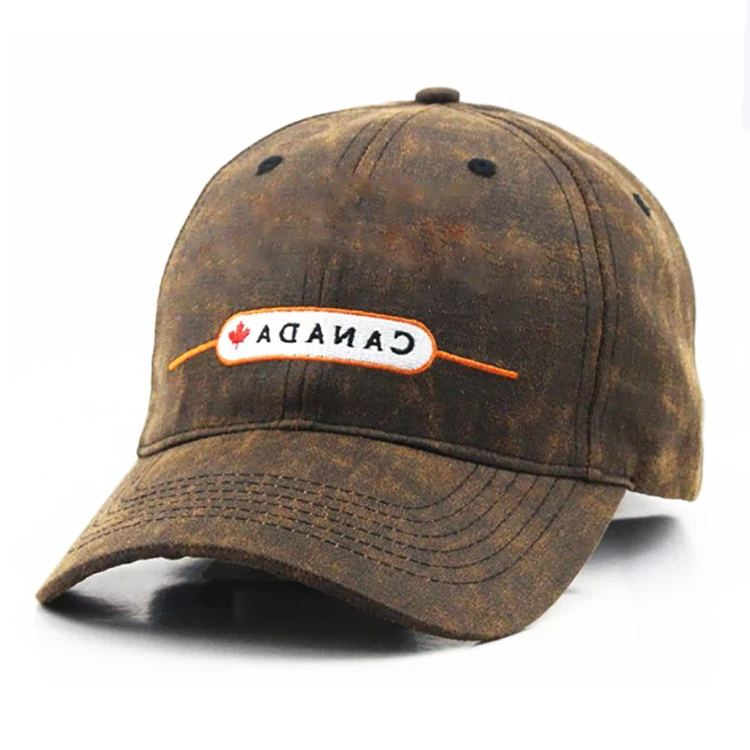 custom waxed canvas hats