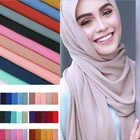 Pure Scarf Shawl Scarf Cheap Arab Pure Color Shawl Long Scarf Muslim Chiffon Hijab Scarf