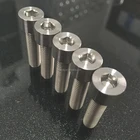 Titanium Cap DIN912 Titanium Screws# 8-32 #6-32 #3-32 #4-40 Socket Head Cap Screws